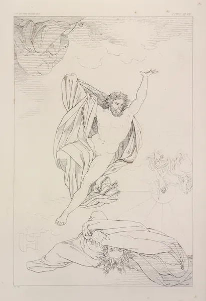 Compositions from Shelley’s Prometheus unbound Pl.9 av Sir Joseph Noel Paton