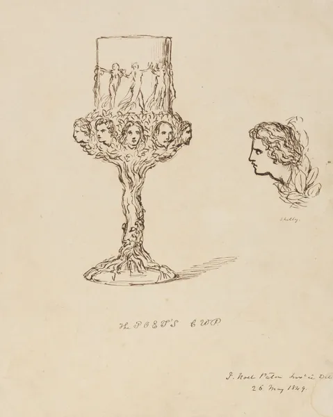 The poet’s cup. av Sir Joseph Noel Paton
