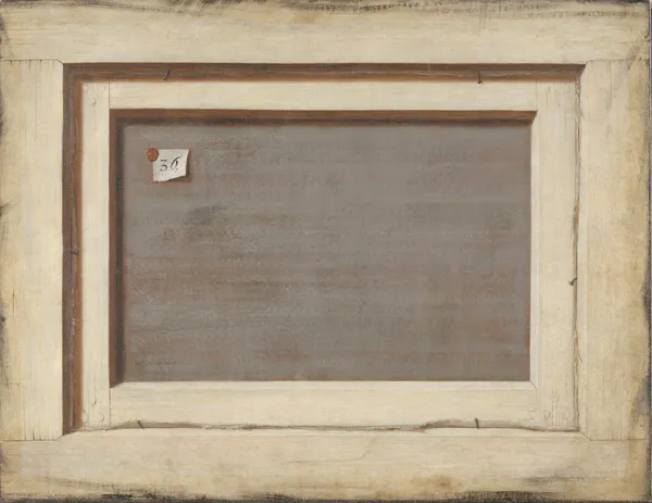 Trompe L’oeil. The Reverse Of A Framed Painting av Cornelis Norbertus Gijsbrechts