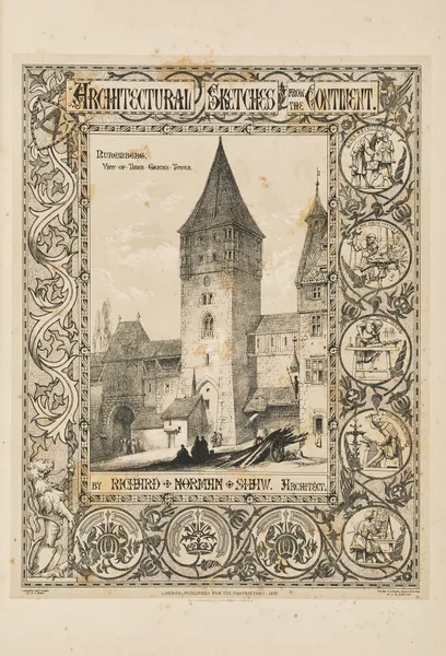 Architectural sketches from the continent av Richard Norman Shaw