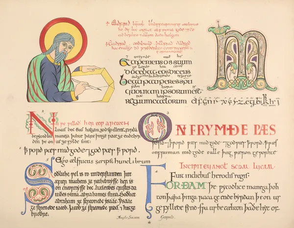 Anglo-Saxon‎ ‎Gospels av John Obadiah Westwood