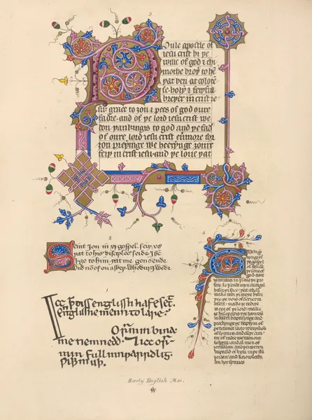 Early‎ ‎English‎ ‎MSS av John Obadiah Westwood