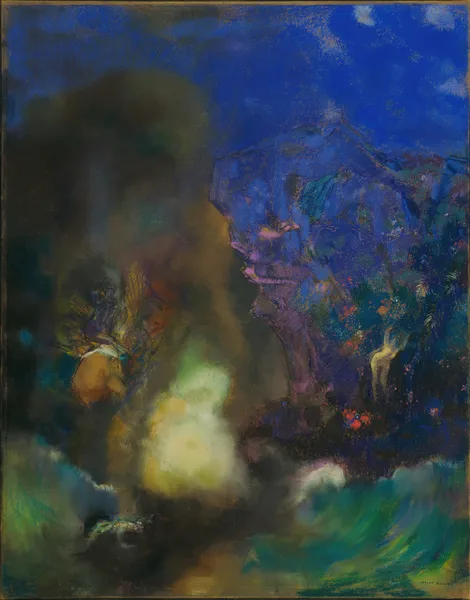 Roger and Angelica av Odilon Redon