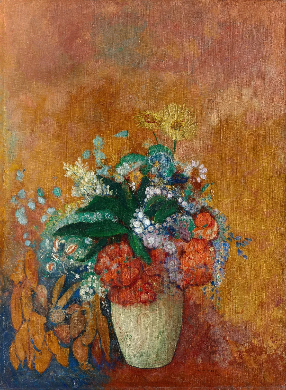 Vase of Flowers av Odilon Redon