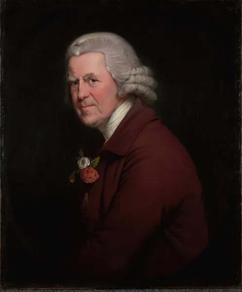 Portrait of Old John, Head Waiter at the King’s Head Inn in Derby av Joseph Wright of Derby