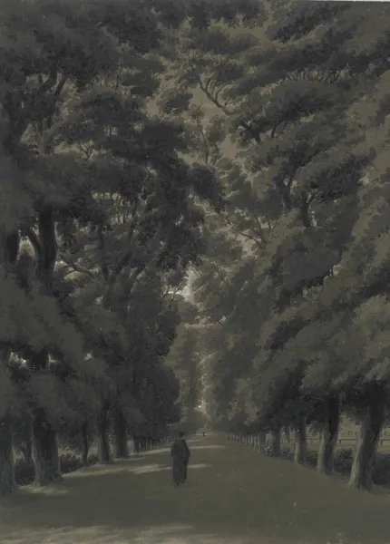 The Broadwalk, Oxford av William Turner of Oxford