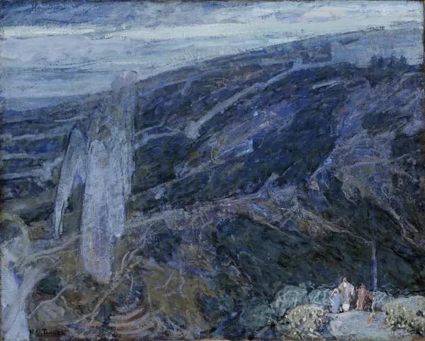 Angels Appearing before the Shepherds av Henry Ossawa Tanner