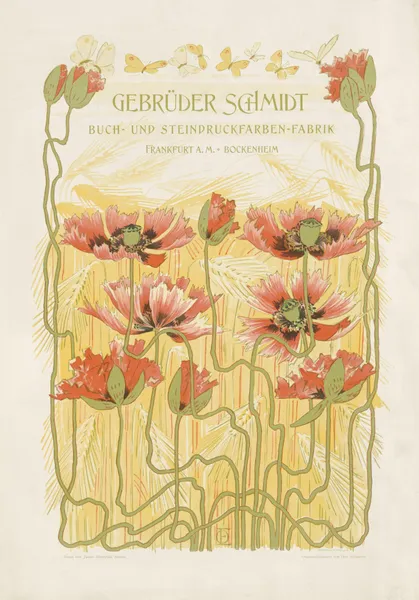 Gebrüder Schmidt, Frankfurt a. M. av Otto Eckmann