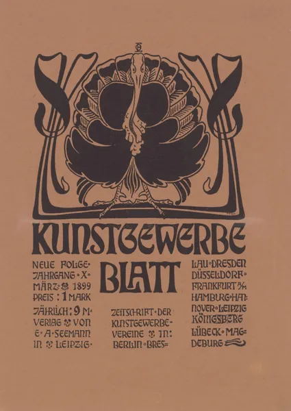 Kunstgewerbeblatt Neue Folge (März 1898) av Otto Eckmann