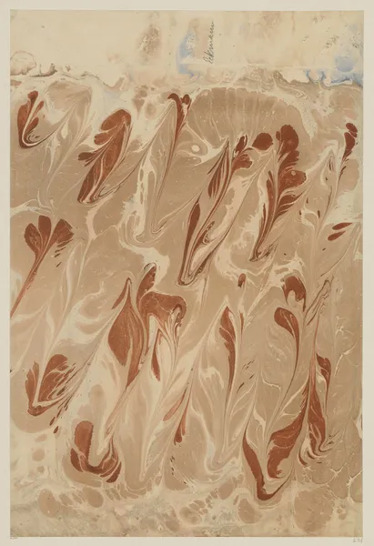 Marmorpapier av Otto Eckmann