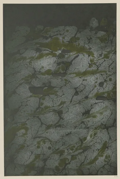 Marmorpapier av Otto Eckmann
