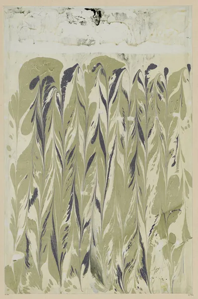 Marmorpapier av Otto Eckmann