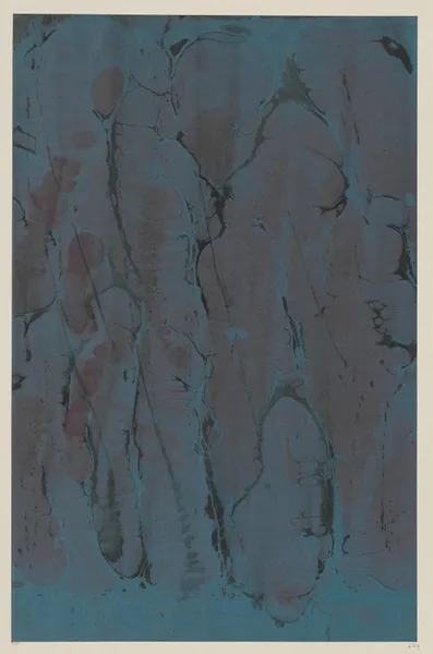 Marmorpapier av Otto Eckmann