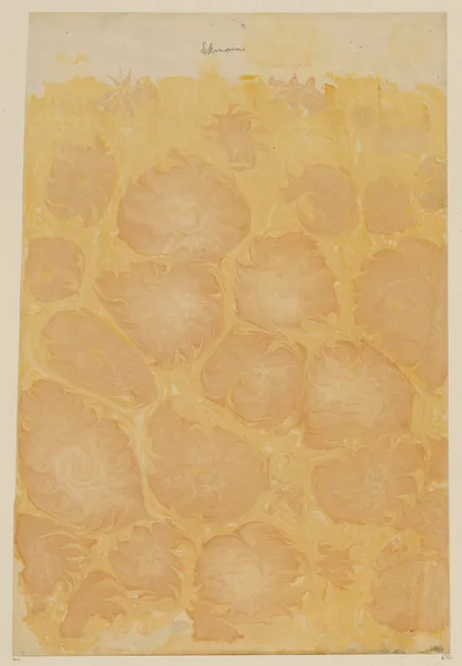 Marmorpapier av Otto Eckmann