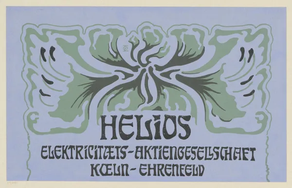 Titelblatt Helios Elektrizitäts-Aktiengesellschaft Köln-Ehrenfeld av Otto Eckmann