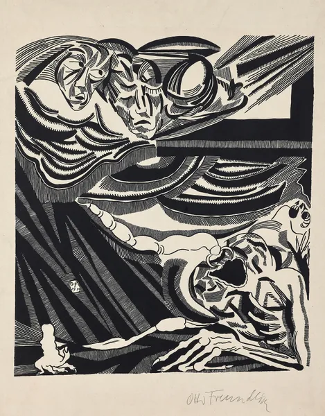 Die Zeichen Pl.4 av Otto Freundlich