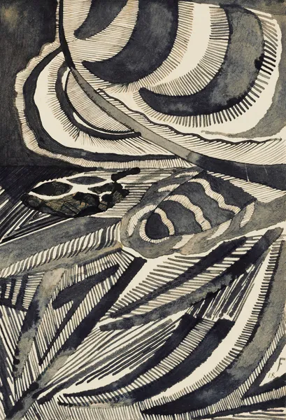 Landschaft av Otto Freundlich