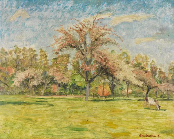 Frühling av Otto Modersohn