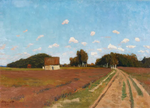 Sommertag bei Worpswede av Otto Modersohn
