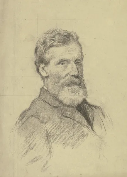 Bildnis Dr. George Bird av Otto Scholderer