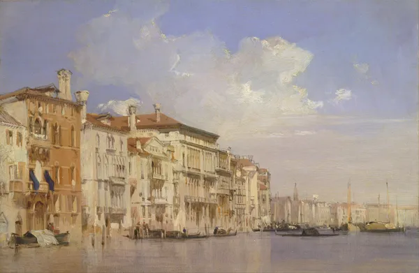 Grand Canal, Venice av Richard Parkes Bonington