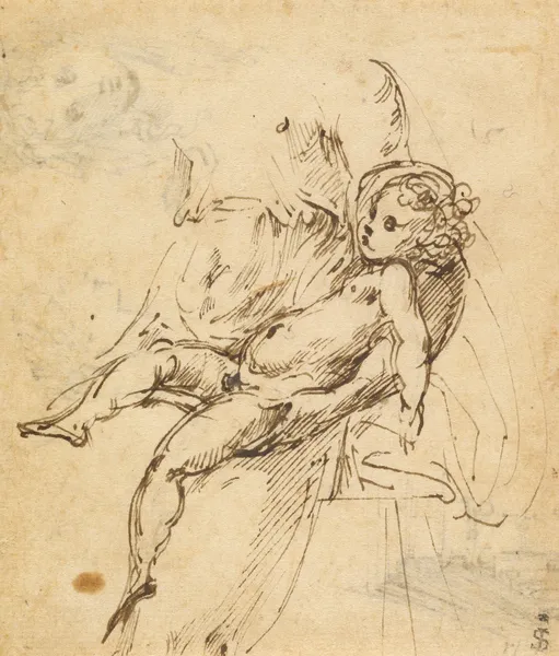 Studies of the Madonna and Child av Parmigianino