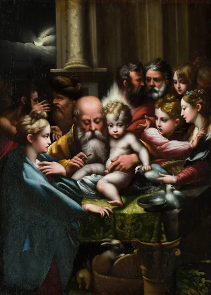 The Circumcision av Parmigianino
