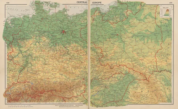 Europe—Central av John Paul Goode