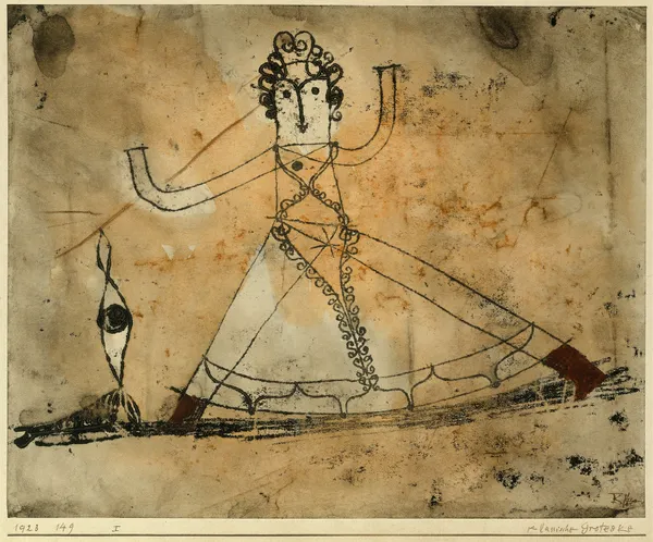 Classical Grotesque av Paul Klee