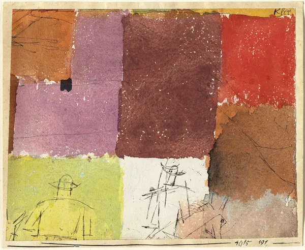 Composition with Figures av Paul Klee