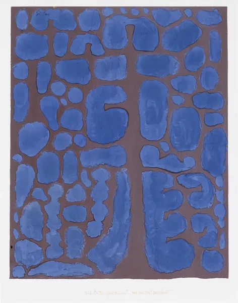 Late Evening Looking Out of the Woods av Paul Klee