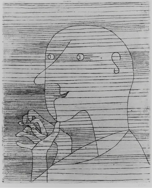Old Man Counting av Paul Klee