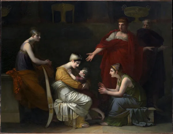 Andromache and Astyanax av Pierre-Paul Prud'hon