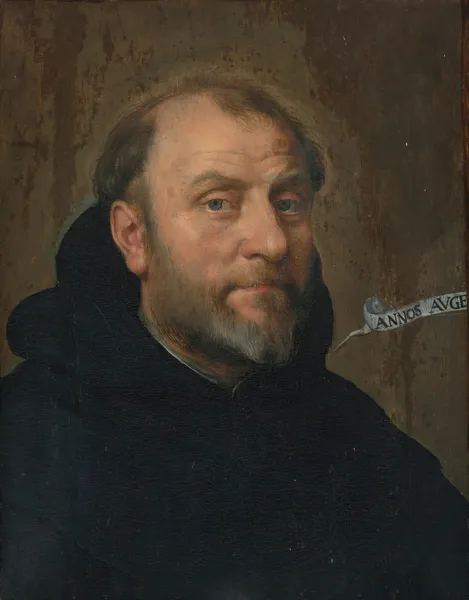 Portrait Of A Monk av Follower of Peter Paul Rubens