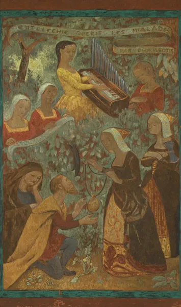 Antilachi guérit les malades par chansons av Paul Sérusier