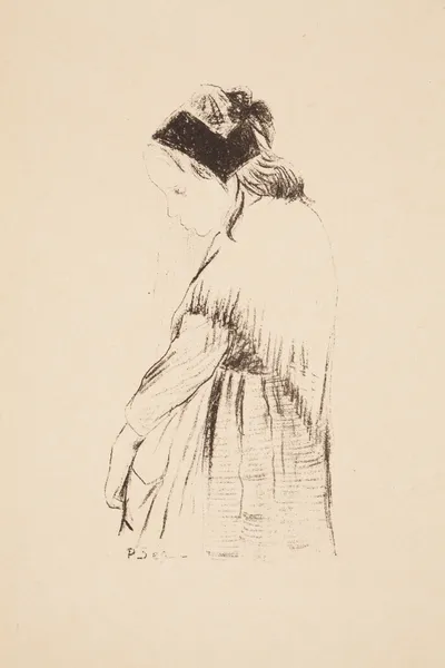 Jeune Bretonne av Paul Sérusier