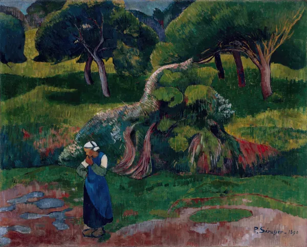 Landscape at Le Pouldu av Paul Sérusier