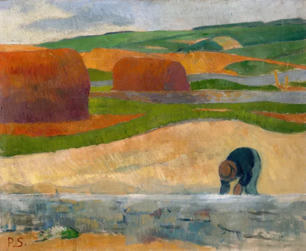 Seaweed Gatherer av Paul Sérusier