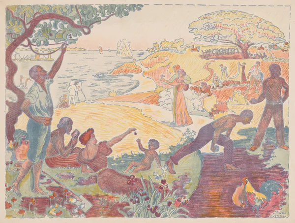 Harmonious Times av Paul Signac