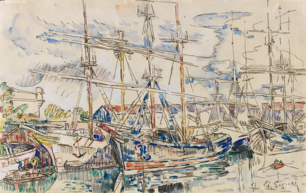 Saint-Malo, Les Terre-Neuvas av Paul Signac