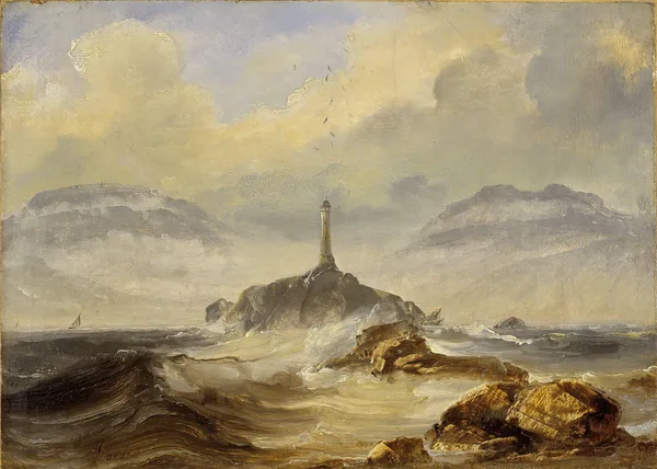 Lighthouse on the Norwegian Coast av Peder Balke