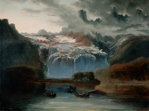 The Glacier, Jostedalsbreen av Peder Balke