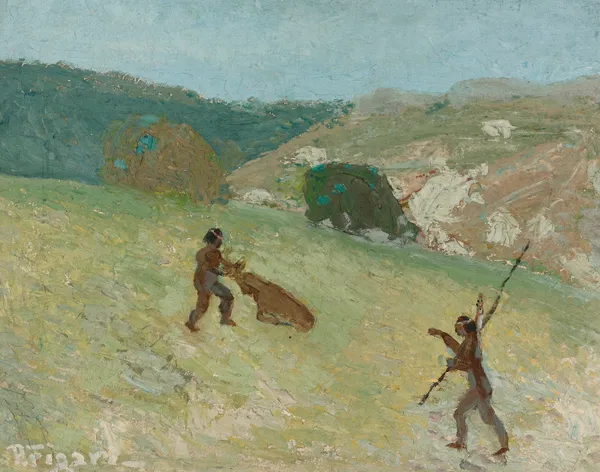 Caza av Pedro Figari