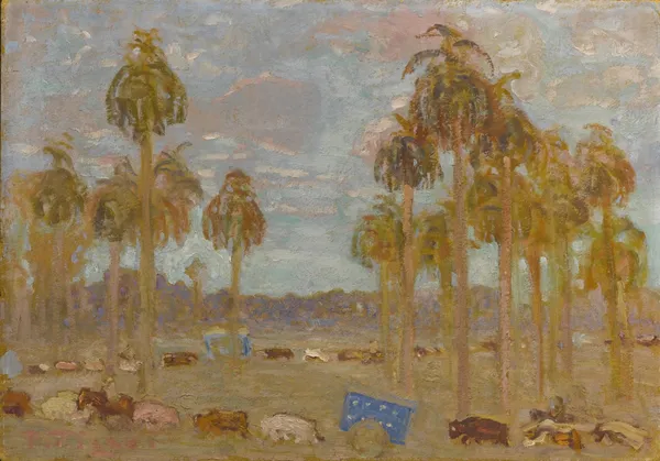 La Conquista del Chaco av Pedro Figari