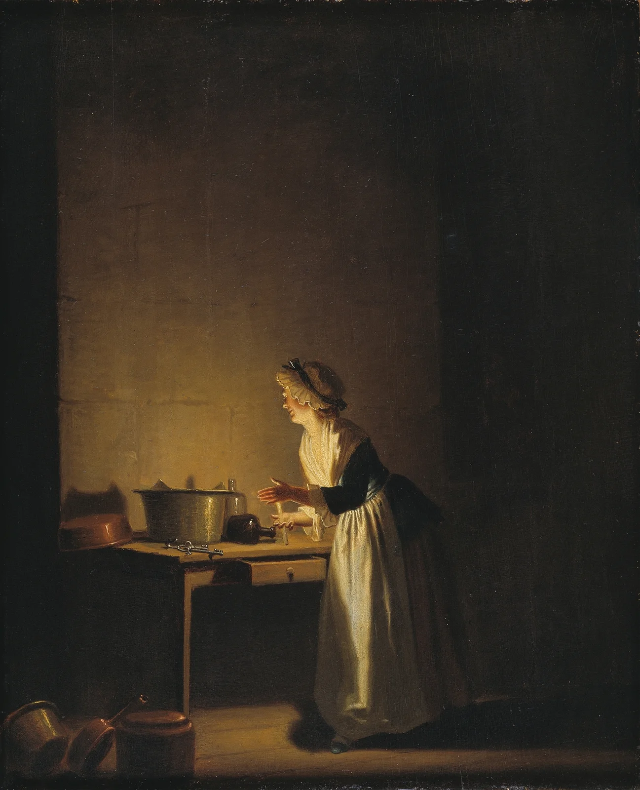 Kitchen Scene av Pehr Hilleström