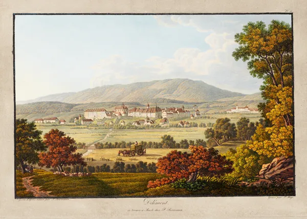 Delémont av Peter Birmann