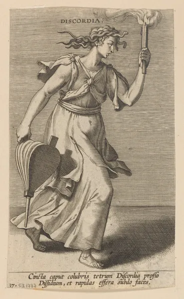 Discordia av Philip Galle