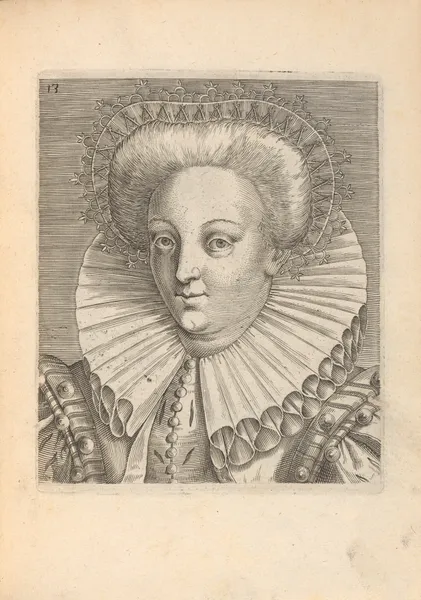 Female, Turned to Left av Philip Galle