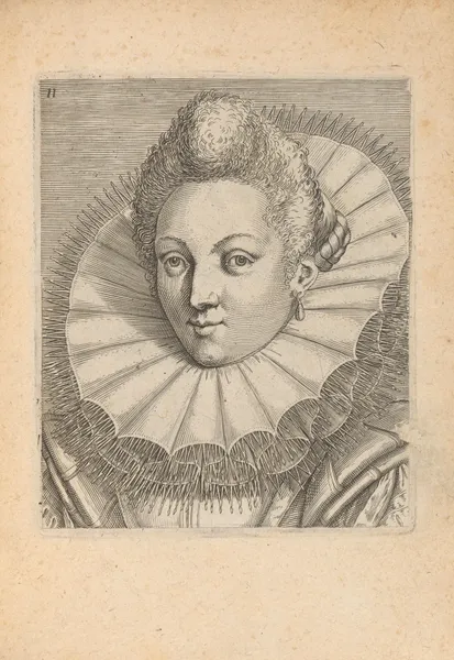 Female, Turned to Left av Philip Galle