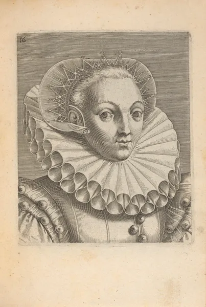 Female, Turned to Right av Philip Galle